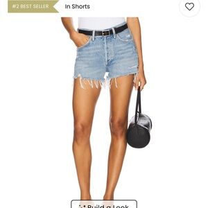 Agolde Parker Vintage Cut Off Short in Swapmeet
